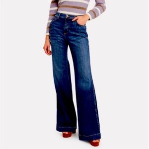 NWT Veronica Beard Wide Leg Flare jeans